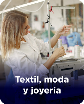 Textil, moda y joyería