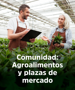 Agroalimentos y plazas de mercado
