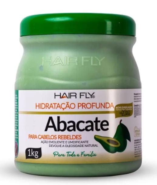 ACONDICIONADOR RIZOS HIDRATACIÕN PROFUNDA ABACATE HAIR FLY 1000gr